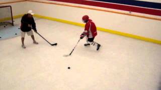 Puckhandling & Shooting Drill