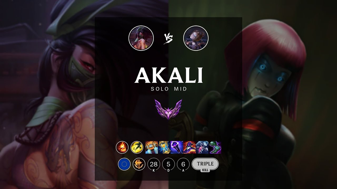 Akali Mid vs Orianna - EUW Master Patch 12.10