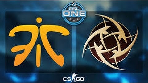 CS - GO -  Fnatic vs  NiP - Cache - ESL One 2015 Katowice -  Grand Final -  Map 2