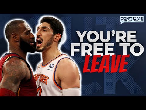 Enes Kanter Freedom Rips LeBron James  | Don't @ Me With Dan Dakich