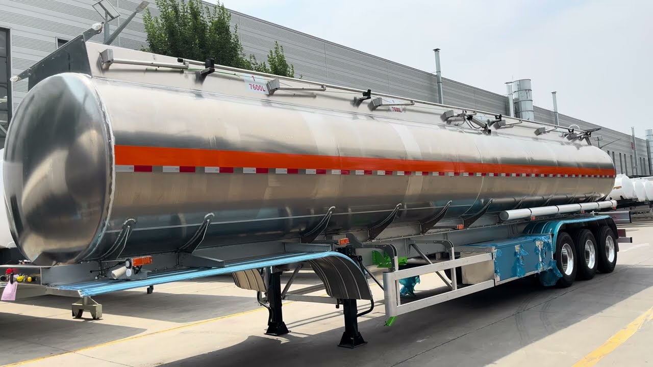 3 Axle Tanker Semi Trailer
