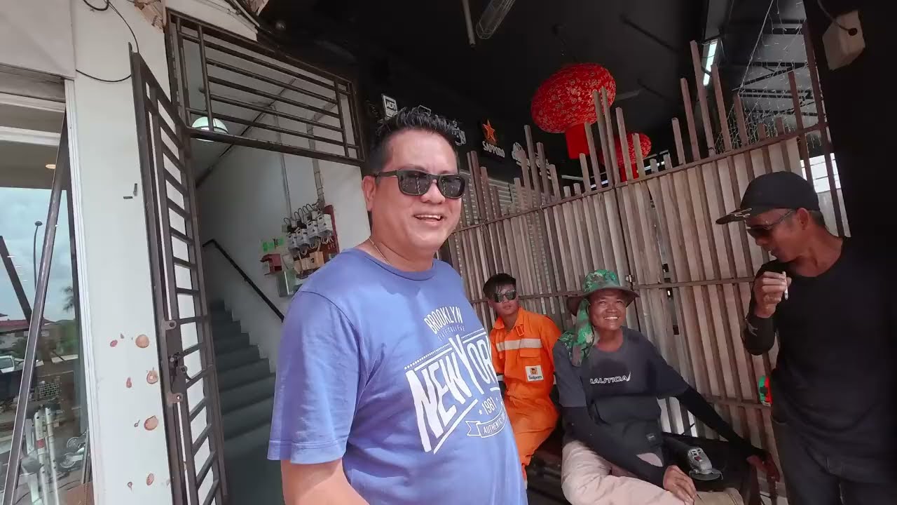 Projek Awning Kedai & Melawat Tapak Projek, Kuching Sarawak