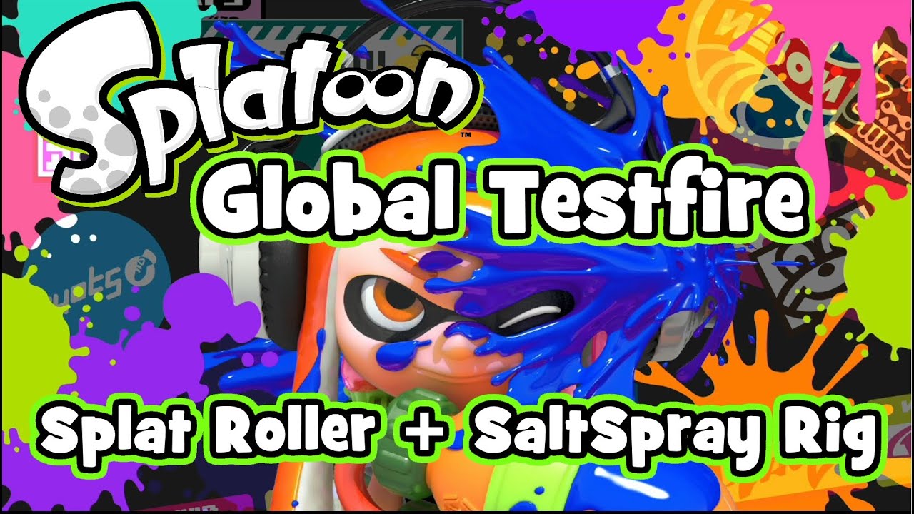 Splatoon Global Testfire: Splat Roller + SaltSpray Rig - YouTube