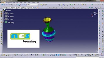 CATIA V5/V6 tutorial | Lesson 03  (Shaft and Shell)