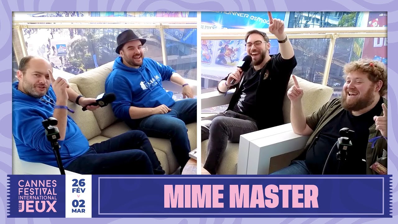 Jeu De Société Mime Master - Olemains Games, à Partir De 8 Ans, 3 Joueurs Min, Neuf
