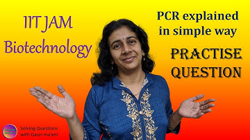 Practise Question IIT JAM Biotechnology | Solving Questions with Gauri ma’am