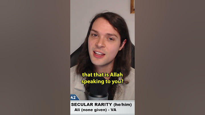 Muslim Regrets Asking Atheist This Question