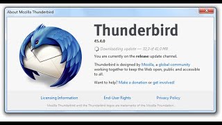 Quick look Mozilla Thunderbird email client to manage email and email accounts screenshot 4