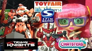 TENKAI KNIGHTS & CHATSTERS by Spin Master @ NY TOY FAIR 2014
