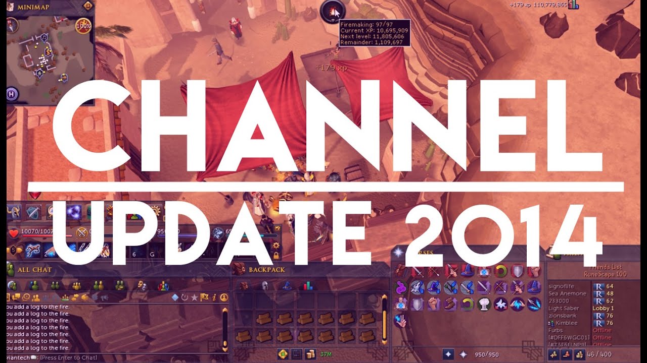 Briant3ch Runescape Channel 2014 2015 Update / New Series / Thanksgiving and Chrismas