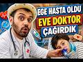 EGE HASTA OLDU‼️İLAÇ İÇMEDİ BAKIN DOKTOR GELDİ NE YAPTI ? ماما جابت بيبي - جنى مقداد | طيور الجنة