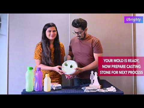 Ubrighty Hand Casting process video hand casting Tutorial in detailed How to Make Hand Casting