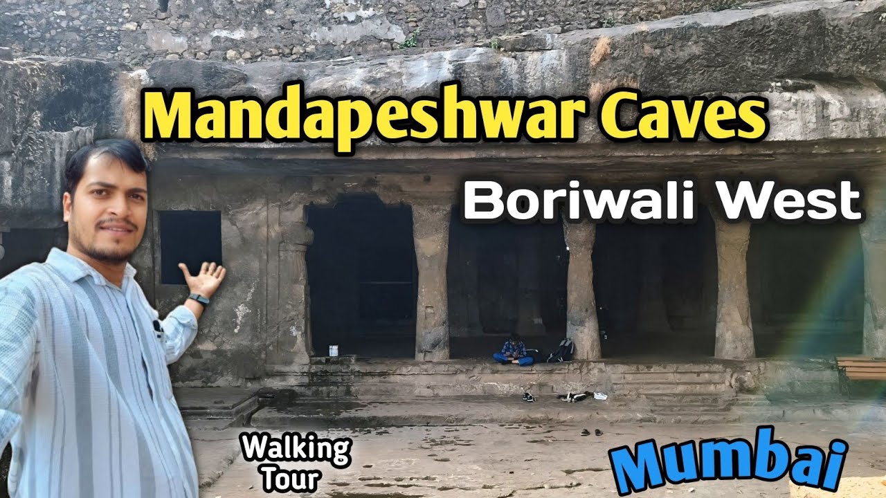 Mandapeshwar Caves  | Boriwali West Mumbai | Sharing Auto Wale Se Puch Kar pareshan Ho Gaya 🥹 