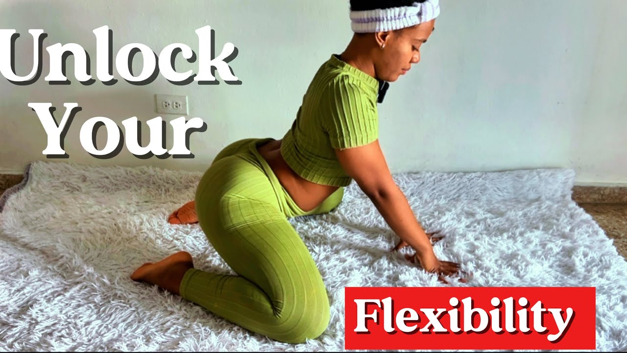 02 Min Stretches Yoga Pose Flexibility 💥 Get Middle Split 🤸🏽‍♀️