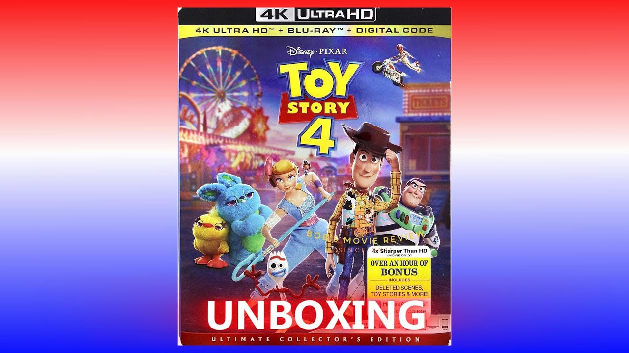 Toy Story 4 4K UHD Unboxing - YouTube