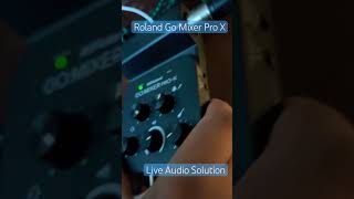 Roland Go Mixer Pro X