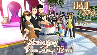 H\u0026H Story #38 (Part 2/2) [Anniversary Papa Mama Hazel] || SAKURA SCHOOL SIMULATOR DRAMA
