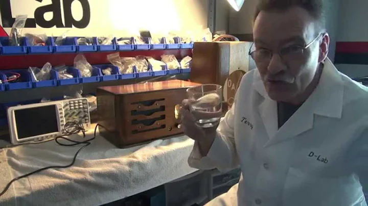 D-Lab Champ 6V6 Class A Tube Guitar amp demo Vintage wood cabinet