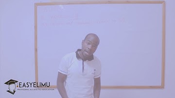 Vectors 2 - Form 3 Mathematics EasyElimu