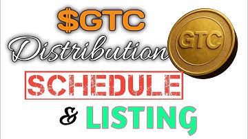 GTC Airdrop Unlock & Withdrawal, Vesting Schedule & Listing Date || GTech Network Latest Update 