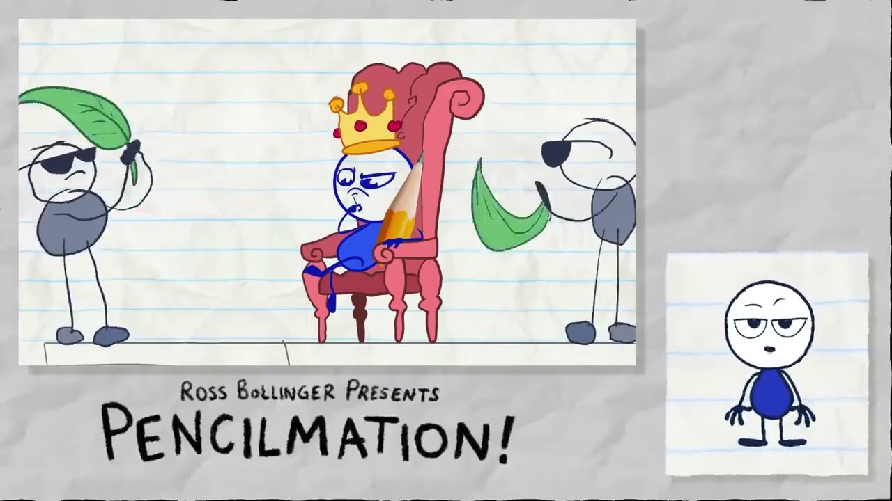 Pencilmate REACTS Becoming a King and Eating a House! Animation ...