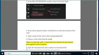 Use Bitdefender File Vaults