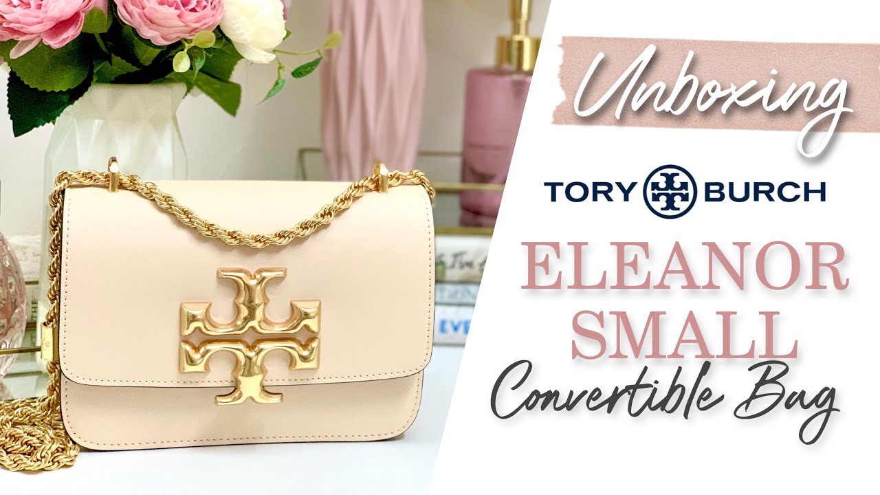 [UNBOXING] TORY BURCH ELEANOR SMALL CONVERTIBLE BAG + WHAT IPHONE FITS