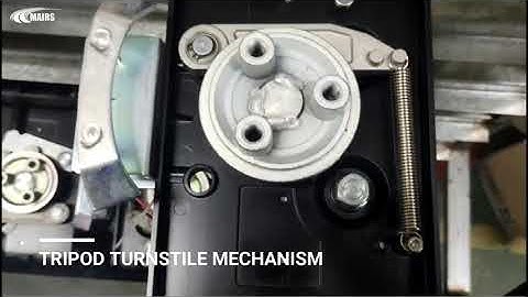Tripod turnstile mechanism - Mairsturnstile.com