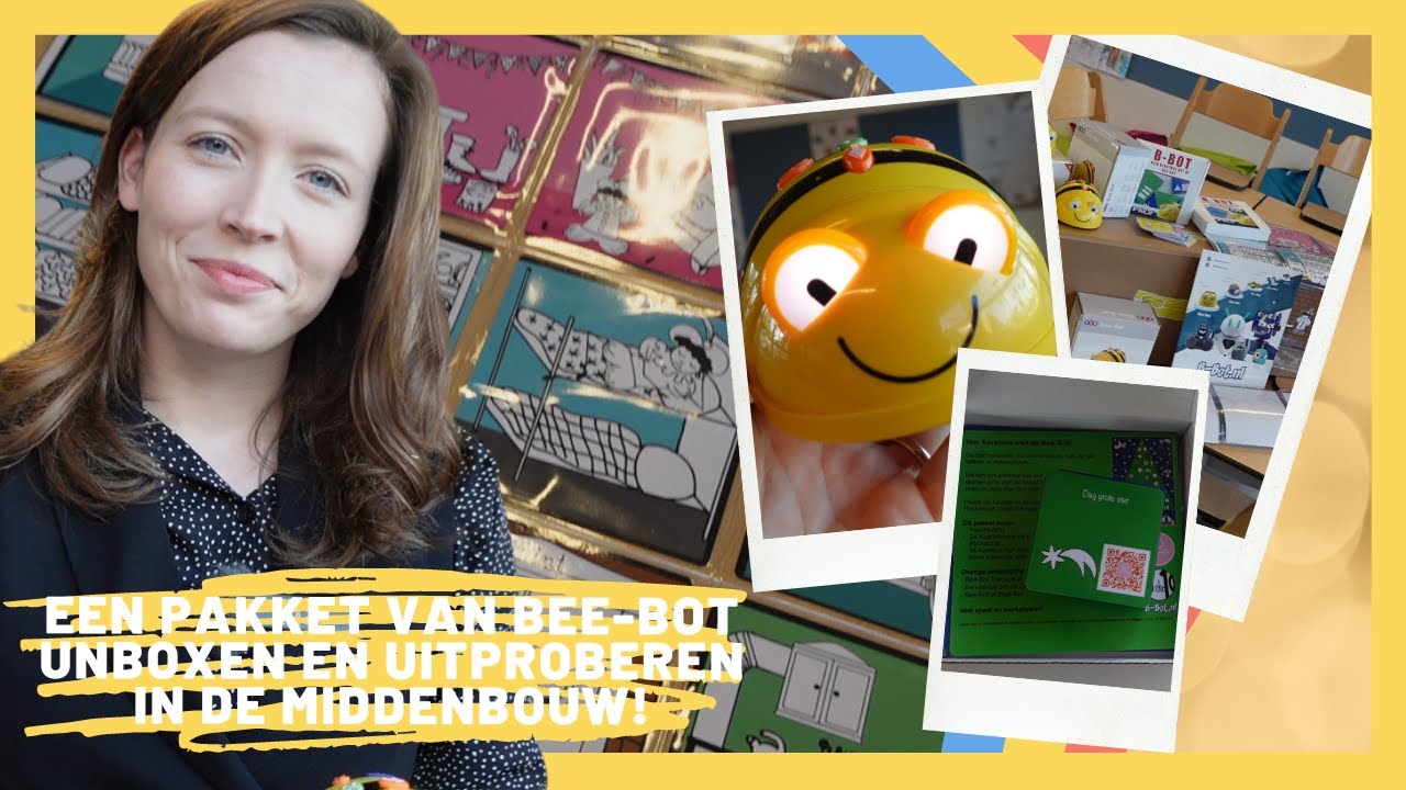 Een pakket van Bee-bot unboxen en uitproberen in de middenbouw! - Jufjasmijnoveronderwijs #65