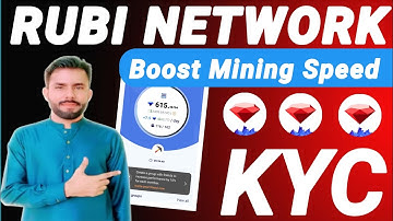 Rubi Network Boost Mining Speed | Rubi KYC problem | RBL Migrate Process