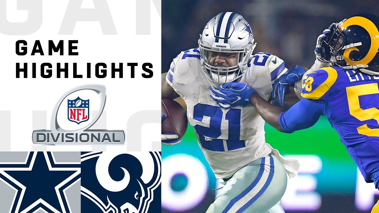 Cowboys vs. Rams Divisional Round Highlights