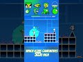 High Score Icons Gamemodes In Geometry Dash #geometrydash