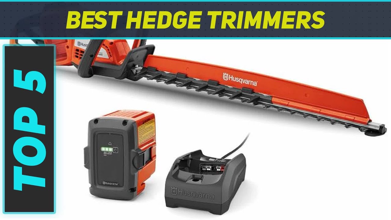Top 5 Hedge Trimmers in 2024 - YouTube