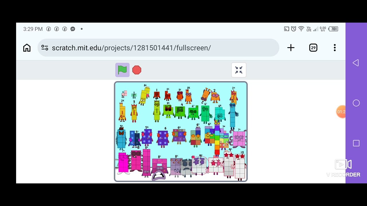 Numberblocks band quarters. (Hacked ver.) Not shared.