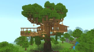 Minecraft Tree House Tutorial