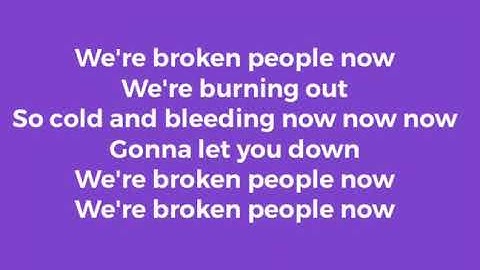 Broken People - Rag’n’bone Man ft. Logic (Official Lyrics)