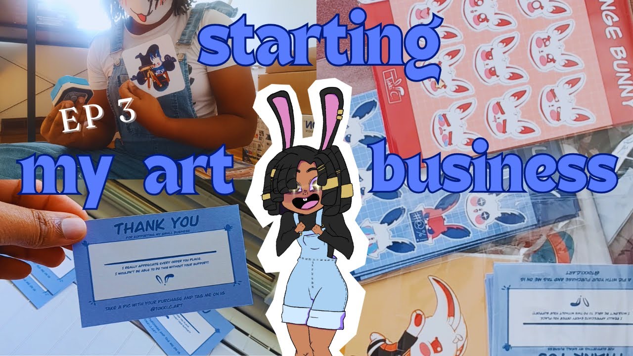 Starting My Art Business | Episode 3: Final Prep - YouTube