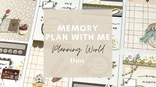 We finally have a kitchen! | Memory Plan with Me | Planning World | D101