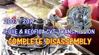 ⭐ 2007 - 2017 JF011E RE0F10A CVT Transmission Disassembly #jf011e