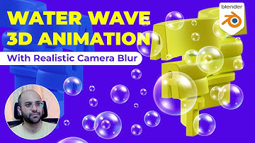 Underwater 3D Text Animation in Blender | Wave, Subsurface & Depth of Field Effects