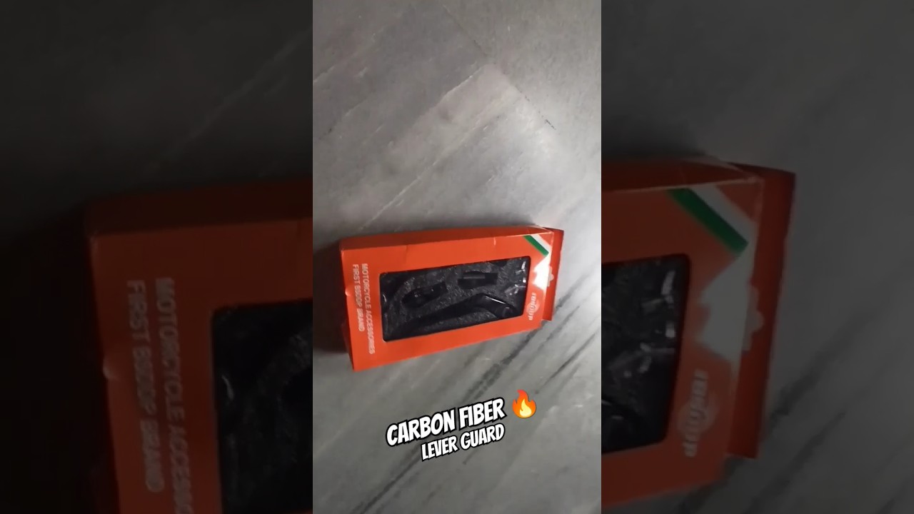 Carbon fiber lever Guard 🔥 on MT-15 