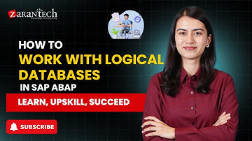 How to Work with Logical Databases in SAP ABAP | ZaranTech