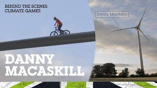 Behind the Scenes: Danny MacAskill rides 70m high wind turbine for Climate Games @ecotricity