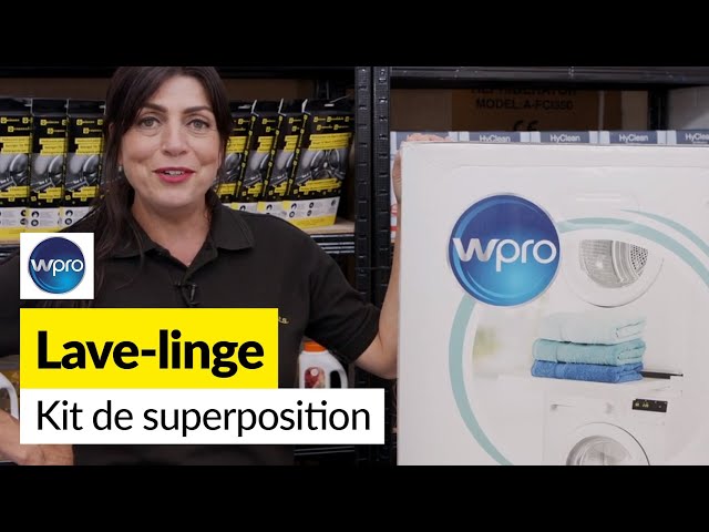 Comment monter un kit de superposition universel Wpro sur un lave