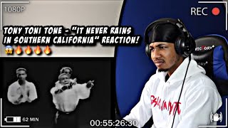 Tony! Toni! Tone! - It Never Rains (In Southern California) REACTION!! BANGERR!🔥🔥🔥
