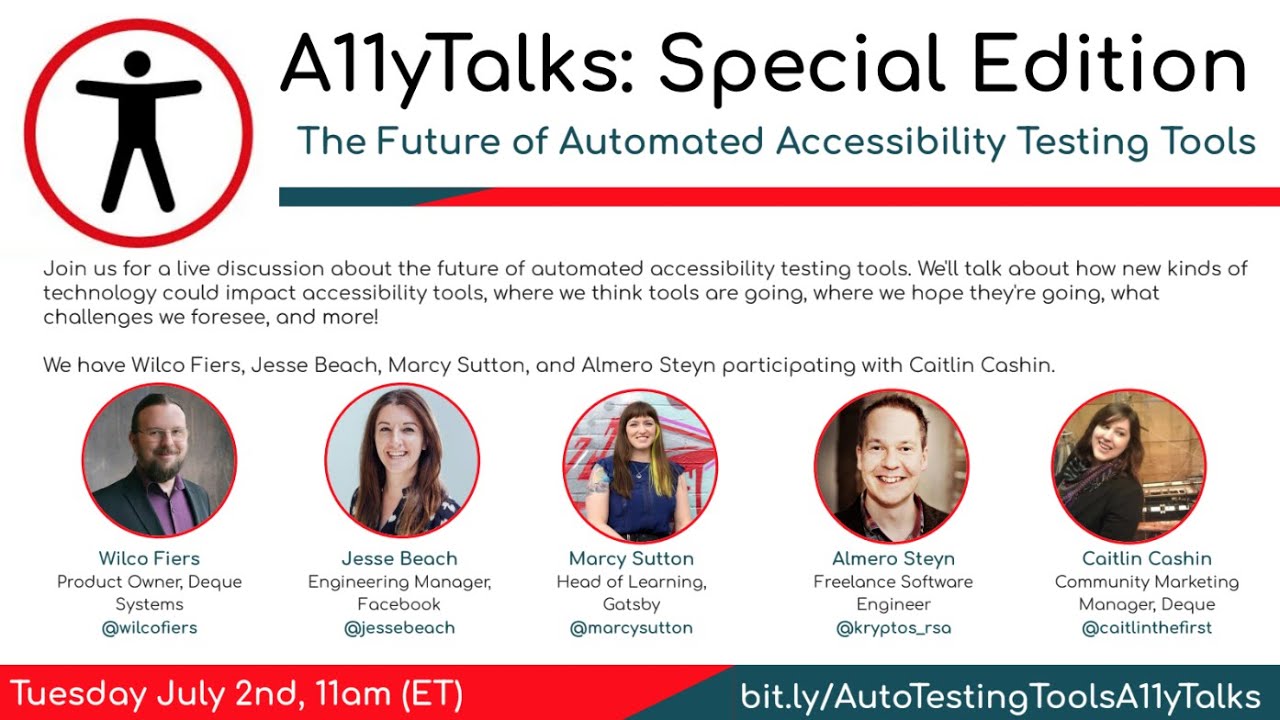 The Future of Automated Accessibility Testing Tools (A11yTalks - Jul ...