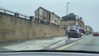 Leeds road Bradford - home of the worst drivers in Bradford West Yorkshire BD3 dash cam footage 2023