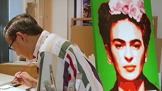Salvadoran artist is an as official artist for National Cherry Blossom Festival | NBC4 Washington