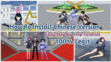 How to Install Sakura School Simulator Chinese Version | Easiest Tutorial
