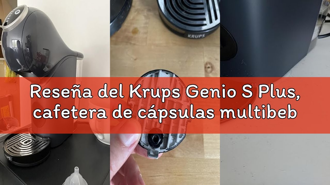 Reseña del Krups Genio S Plus, cafetera de cápsulas multibebida, compacta, alta presión, función XL,